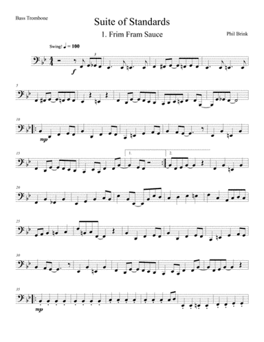 The Frim Fram Sauce (arr. Phil Brink)