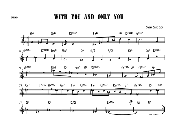 With You and Only You