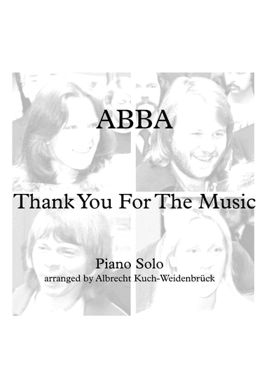 Thank You For The Music (arr. Albrecht Kuch-Weidenbrück)