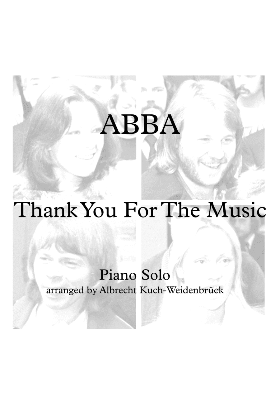 Thank You For The Music (arr. Albrecht Kuch-Weidenbrück)