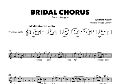 Bridal Chorus (arr. Tiago Cordeiro)