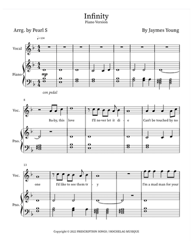 Infinity (arr. Pearl So)