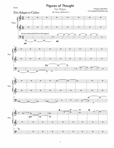 Figures of Thought for Piano
