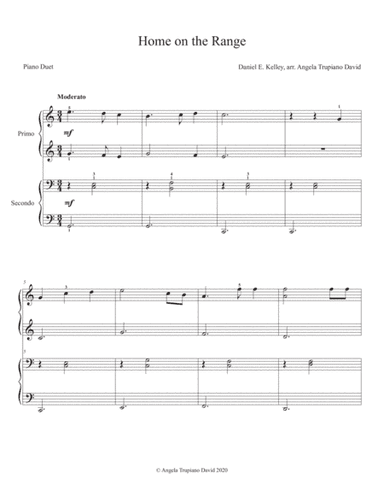 Home on the Range (arr. Angela Trupiano David)