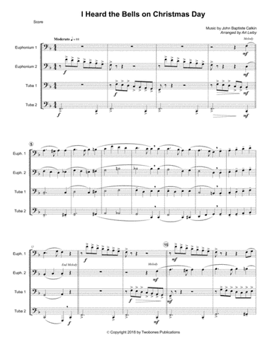 I Heard the Bells on Christmas Day (arr. Art Leiby)