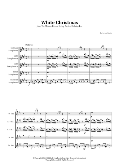 White Christmas (arr. Ander)