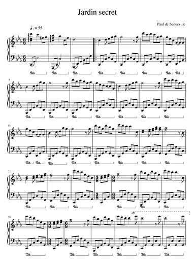Jardin Secret (arr. Gianluca Giovannetti)