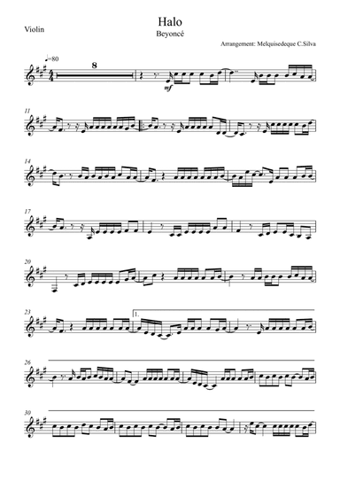 Halo (arr. Melquisedeque C.Silva)