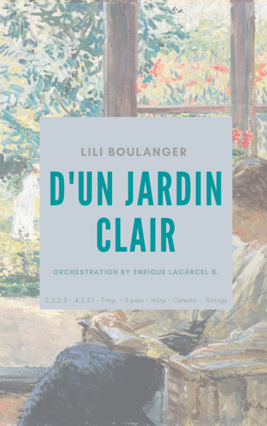 D'un Jardin Clair (arr. Enrique Lacárcel Bautista)