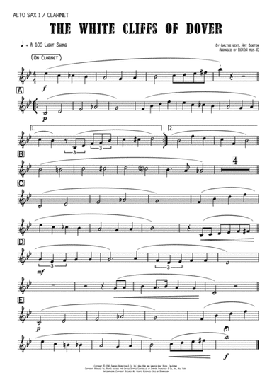 (there'll Be Bluebirds Over) The White Cliffs Of Dover (arr. DIXON mus-IC)