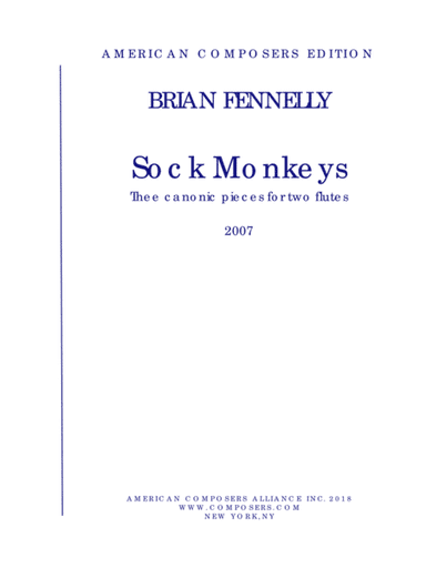[Fennelly] Sock Monkeys
