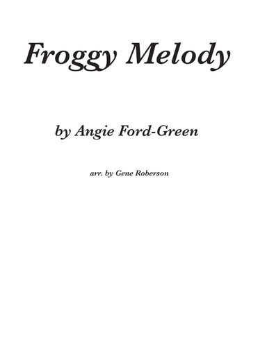Froggy Melody