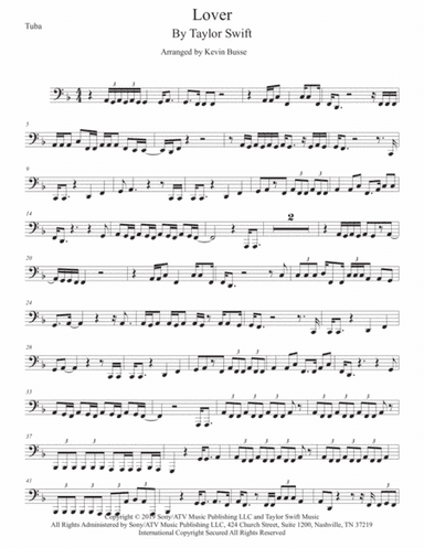 Lover (arr. Kevin Busse)