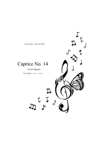 Caprice No. 14 (arr. Glenn Cooper)
