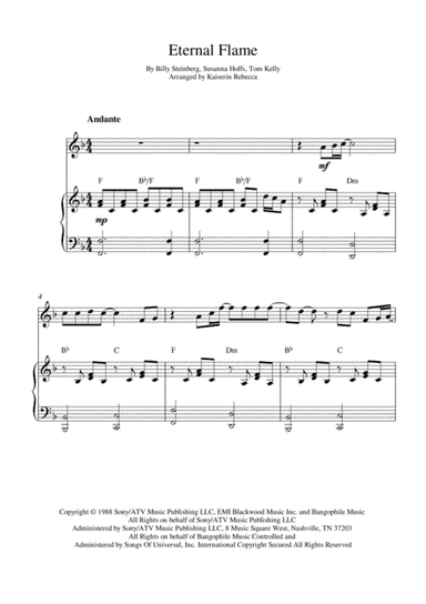 Eternal Flame (arr. Kaiserin Rebecca)