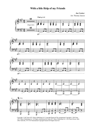 With A Little Help From My Friends (arr. Thomas Jancso)