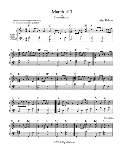 March # 3