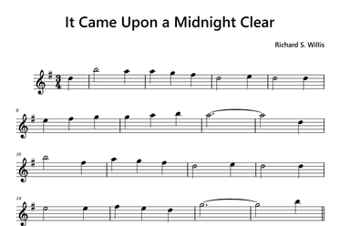 It Came Upon a Midnight Clear (arr. Funtom)