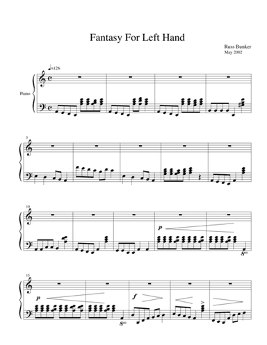 Fantasy for the Left Hand