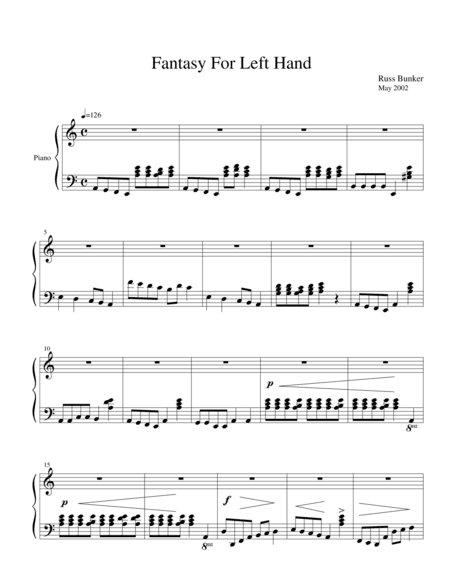 Fantasy for the Left Hand
