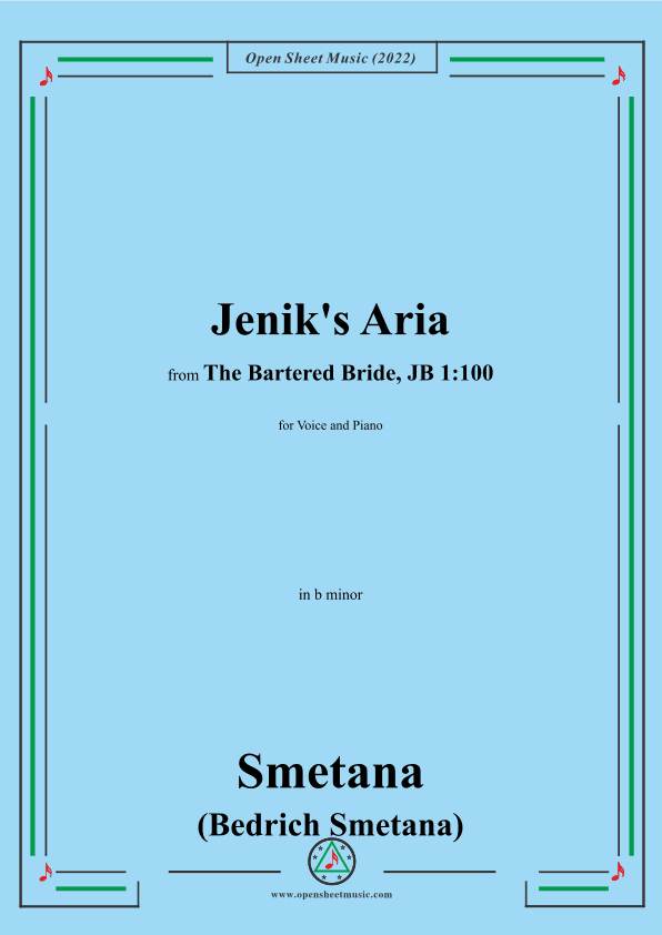 Smetana-Jenik's Aria,in b minor (arr. OSM Press)