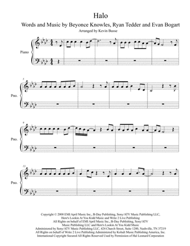 Halo (arr. Kevin Busse)