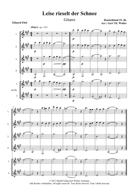 Snow Falls Softly At Night (arr. Gert Th. Walter)