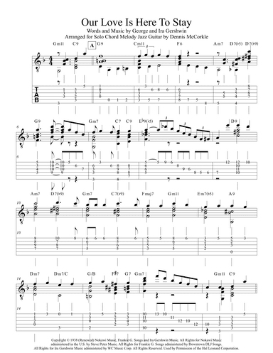 Love Is Here To Stay (arr. Dennis McCorkle)