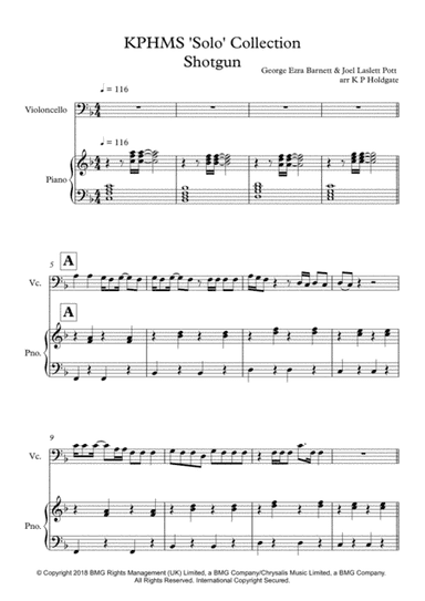 Shotgun (arr. Kevin P Holdgate)