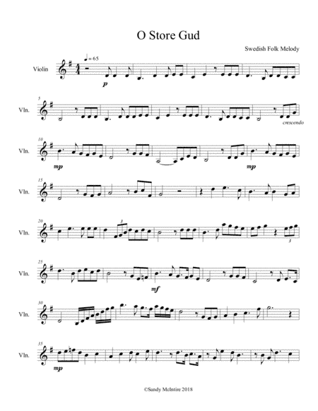 O Store Gud (How Great Thou Art) (arr. Sandy McIntire)