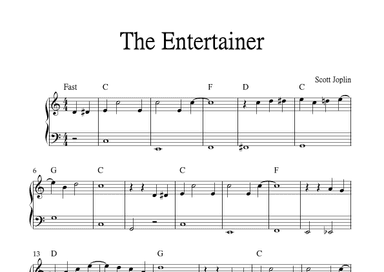 The Entertainer (arr. Jackson Spindler)