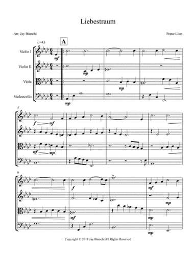 Liebestraum (arr. Jay Bianchi)