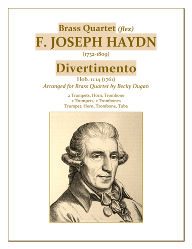 Divertimento (Hob. 11#14) (arr. Becky Dugan)