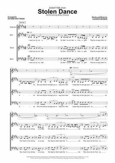 Stolen Dance (arr. Antoine Krattinger)
