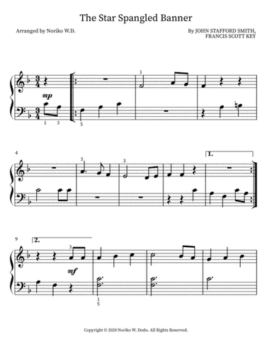The Star Spangled Banner (arr. Noriko W.D.)
