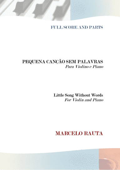 Pequena canção sem palavras (Little Song Without Words)