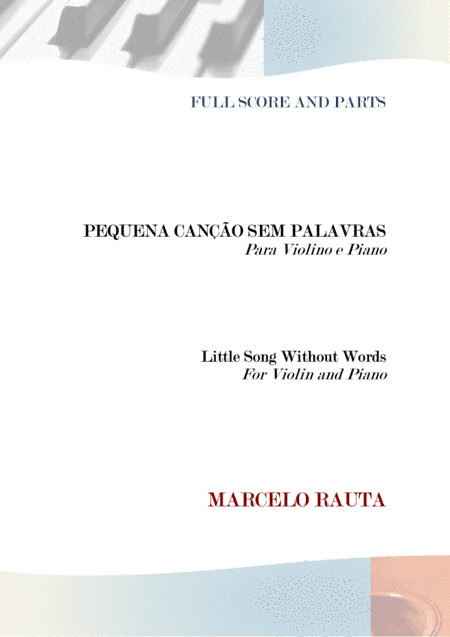 Pequena canção sem palavras (Little Song Without Words)