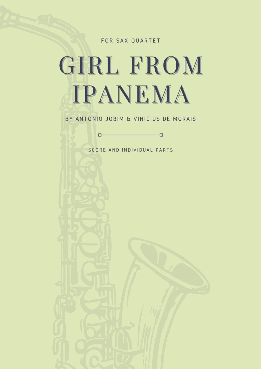 Garôta De Ipanema (arr. Douglas Wattson)