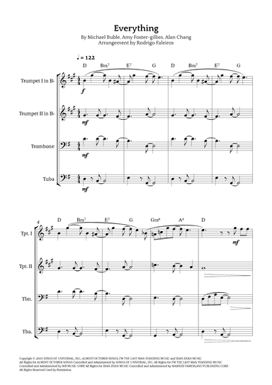 Everything (arr. Rodrigo Faleiros)