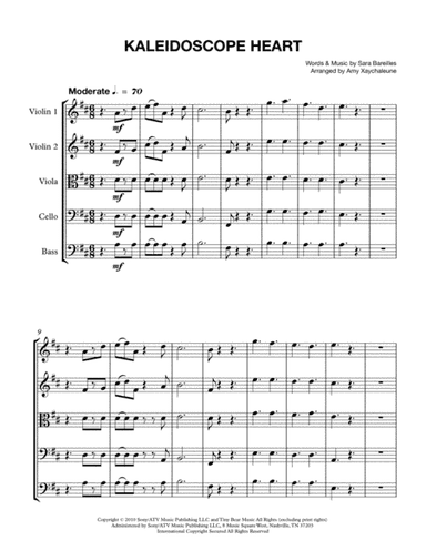 Kaleidoscope Heart (arr. Amy Xaychaleune)