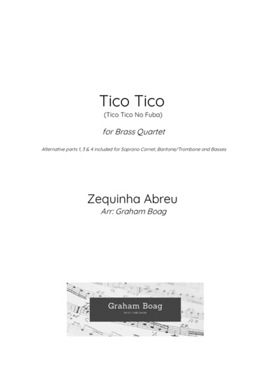 Tico Tico (tico Tico No Fuba) (arr. Graham Boag)