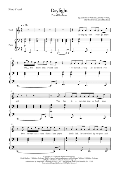 Daylight (arr. Marcony Carvalho)