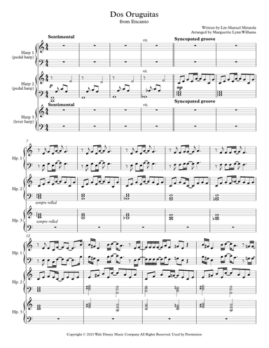 Dos Oruguitas (arr. Marguerite Lynn Williams)