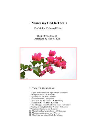Nearer my God to Thee (For Piano Trio) (arr. Han-Ki Kim)