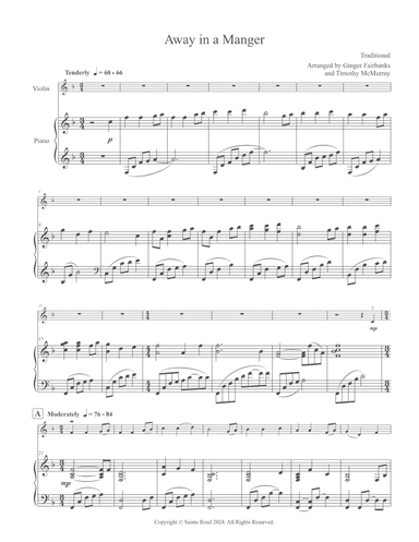 Away in a Manger (arr. Saints Road)