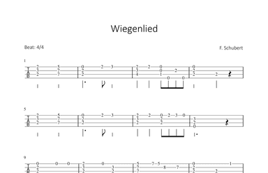 Wiegenlied (arr. Bettina Schipp)