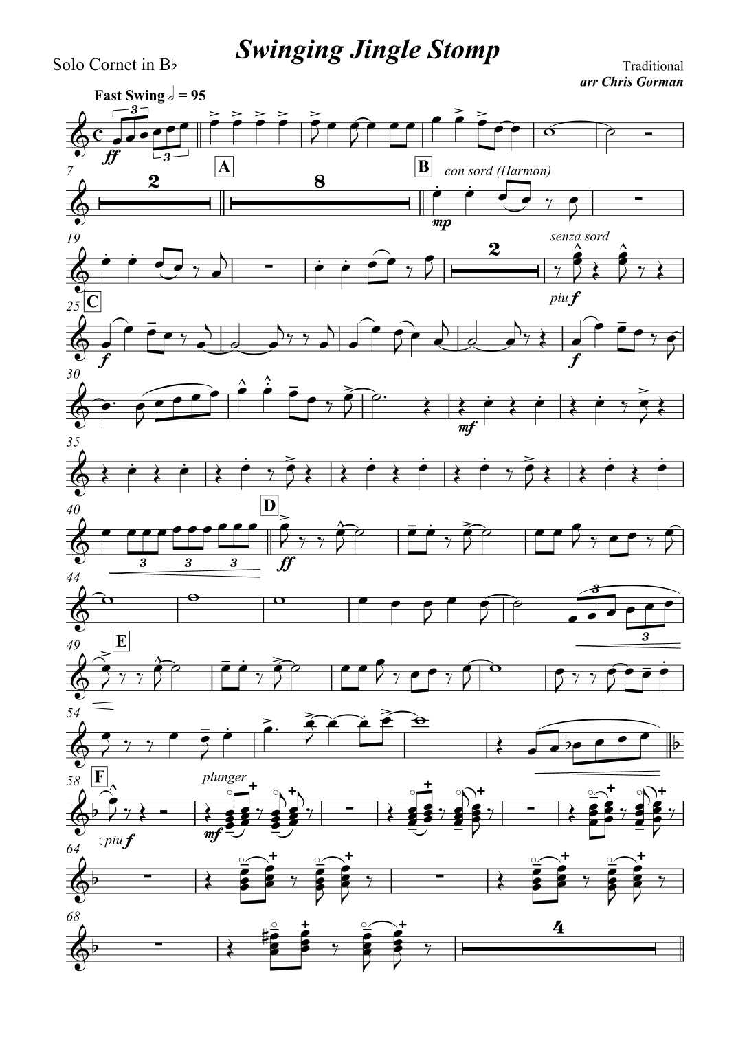 Swinging Jingle Stomp (arr. Chris Gorman)