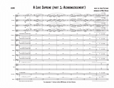 A Love Supreme (arr. Mike Hyziak)