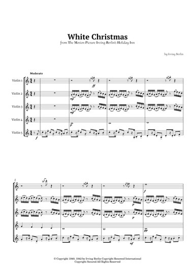 White Christmas (arr. Ander)