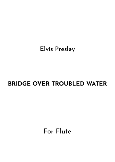Bridge Over Troubled Water (arr. Jireh J.)